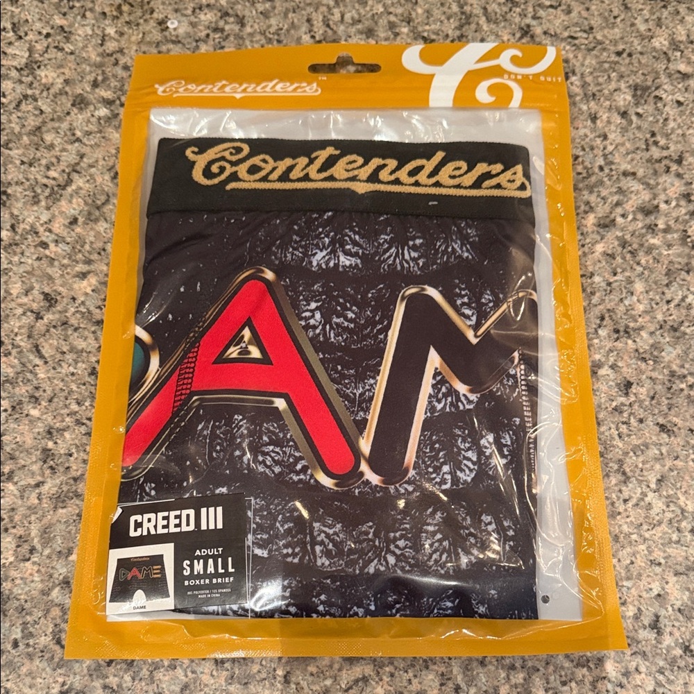 Contenders “Creed III” Black Boxer Briefs